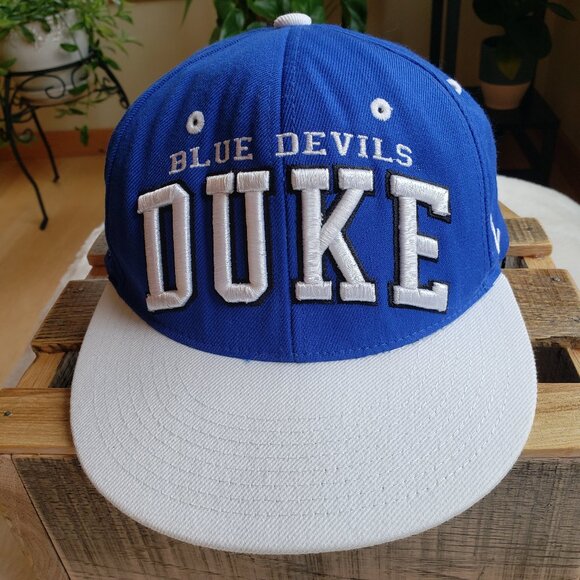 Zephyr ZHATS Duke Blue Devils Flat Brim Snapback Adjustable Cap/Hat - Picture 1 of 14
